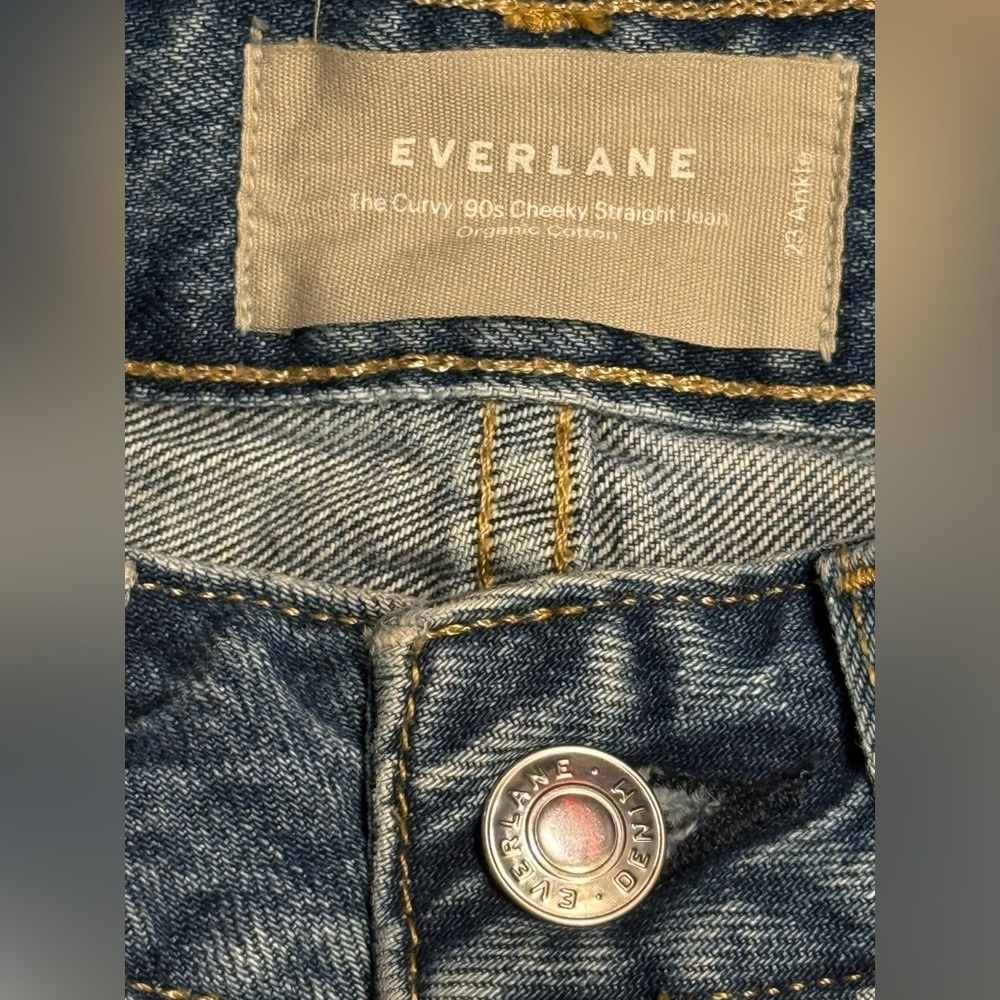 Everlane Indigo Blue Jeans - Picture 8 of 16